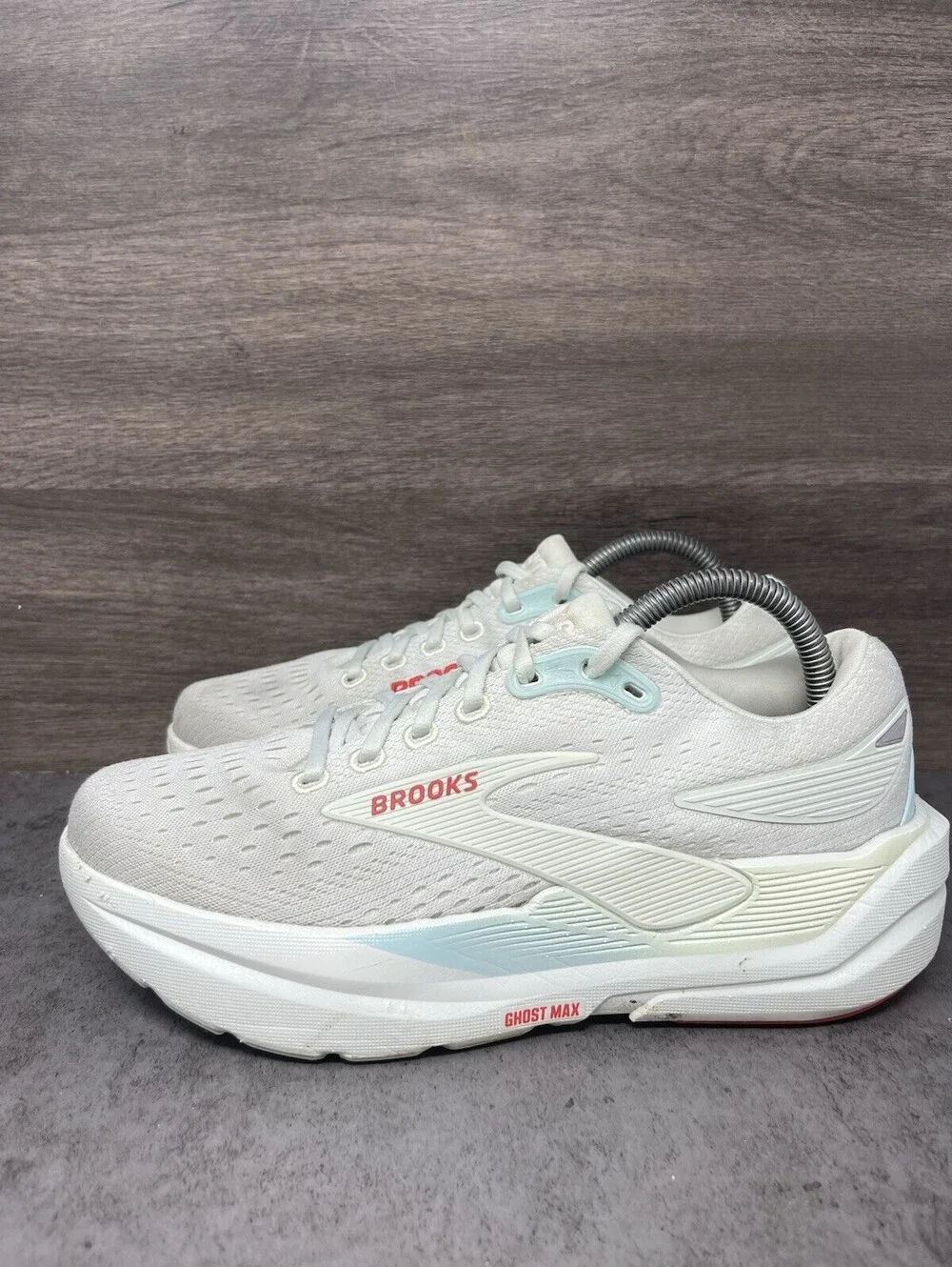Brooks Ghost Max 3 Size 8 Womens Blue Sylvan Green Max Cushion Running Shoes